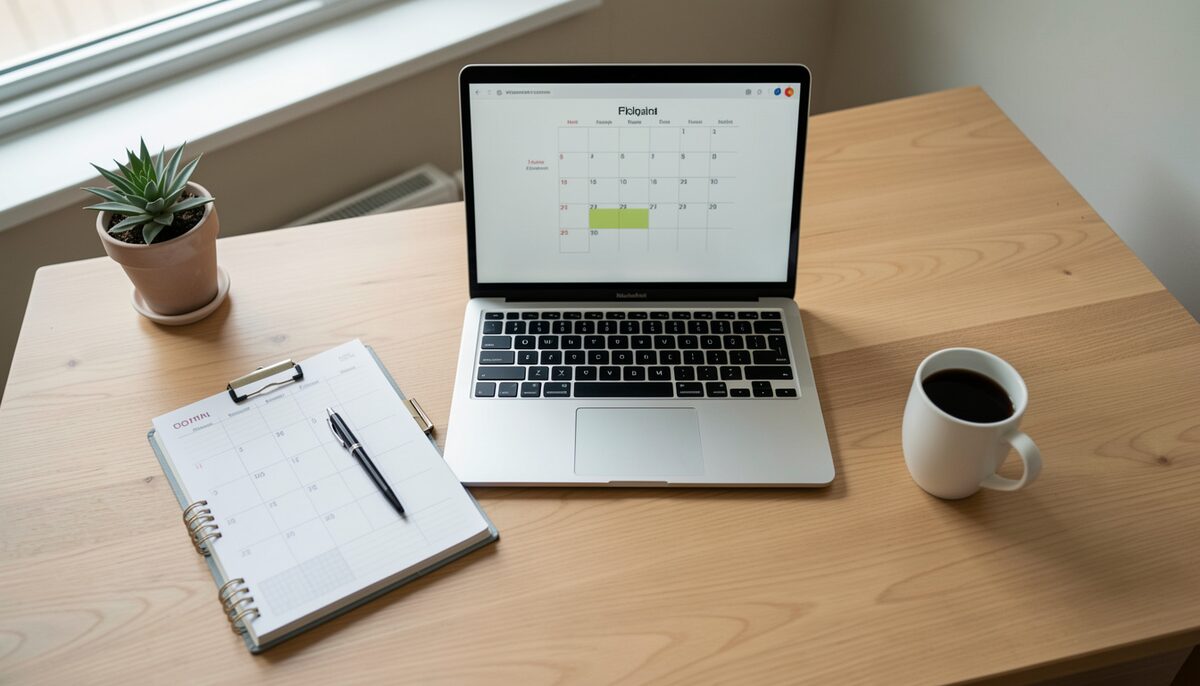 A simple weekly planning setup that keeps small firms on top of delivery and cash flow.  Illustrative image, generated with AI.